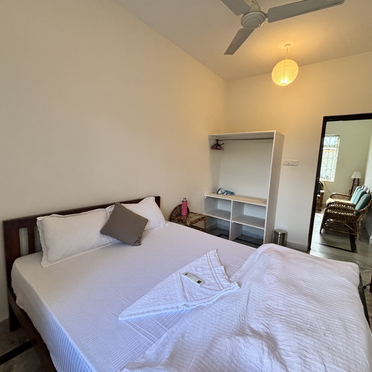 Second bedroom, NIVRRITII villa Goa