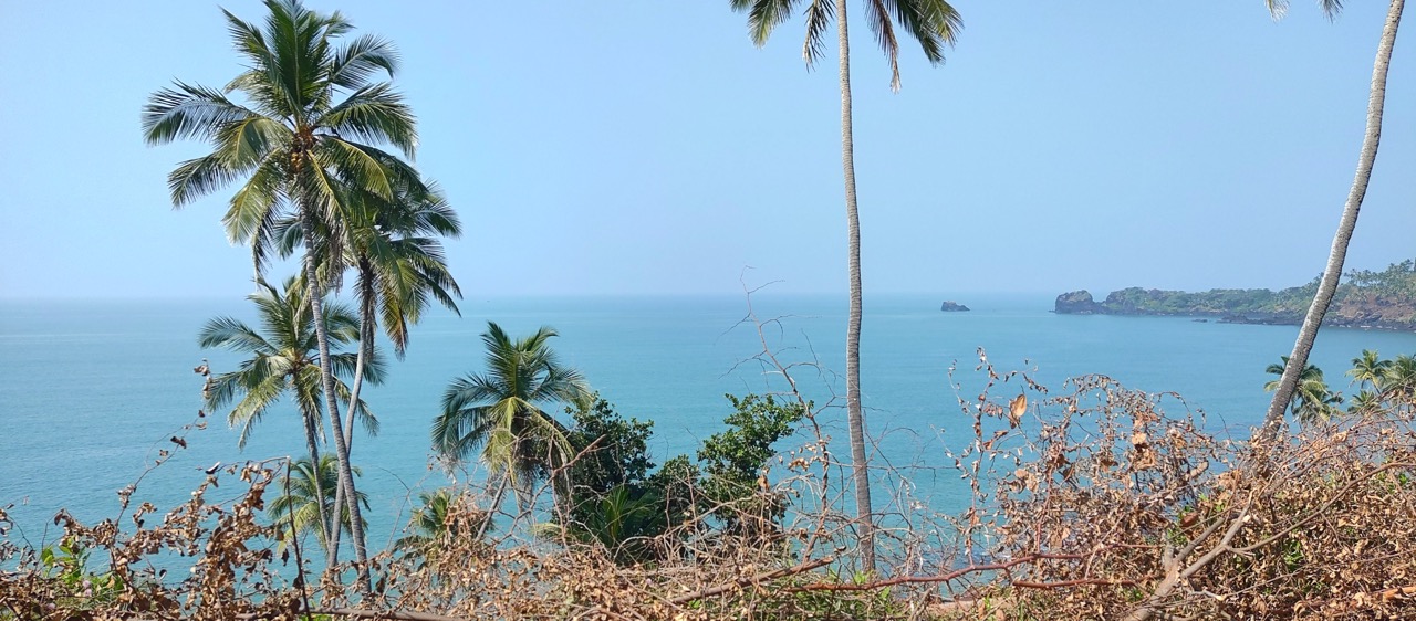 Cabo de Rama coastal cliff South Goa